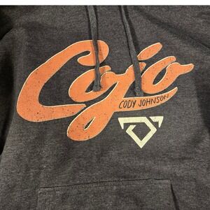 Cody Johnson CoJo Hoodie Mens Large Charcoal Heather Independent Trading Co